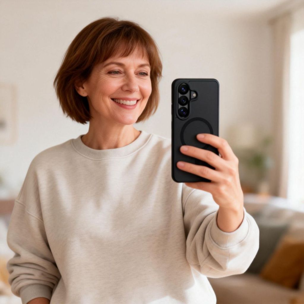 Tech-Protect Magmat MagSafe Cover til Samsung Galaxy S26 Plus - Sort