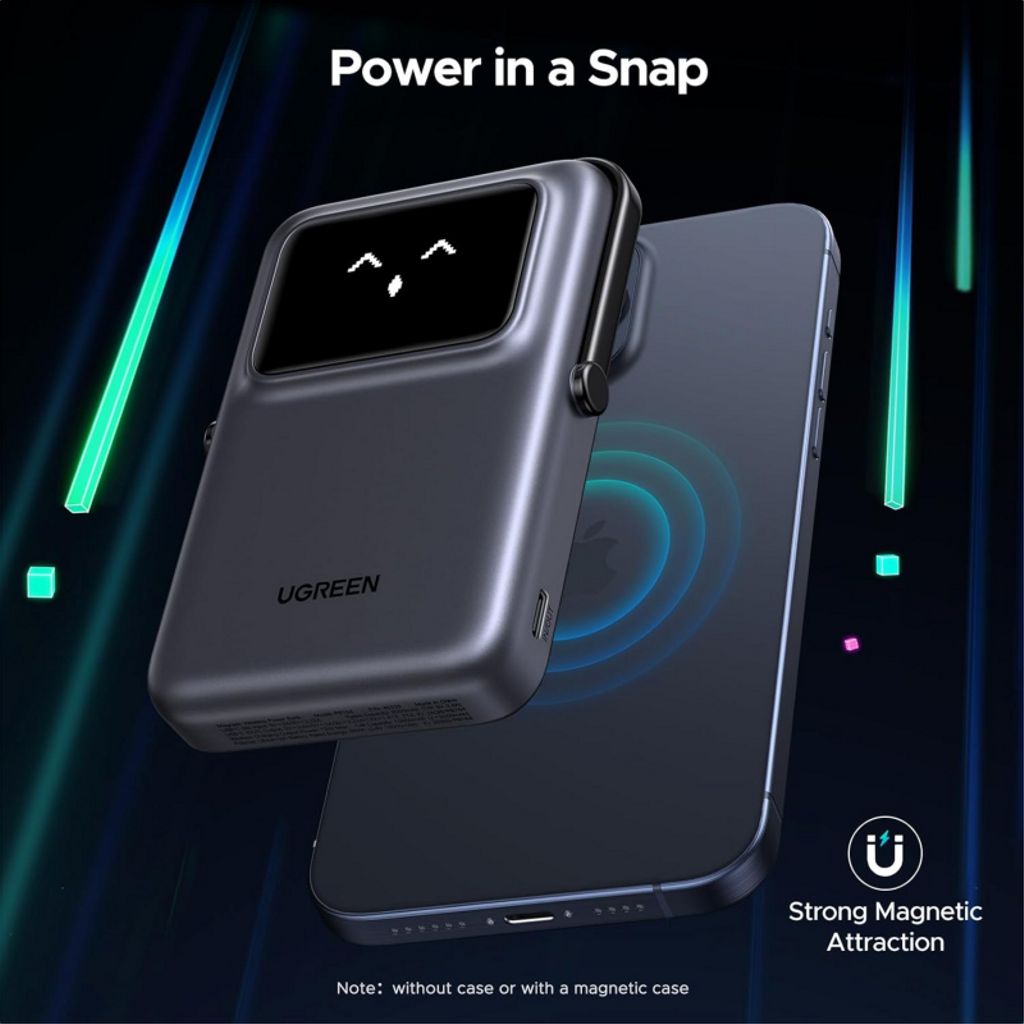 UGREEN PB572 Uno Magnetic Powerbank 10000 mAh – 20W / Qi