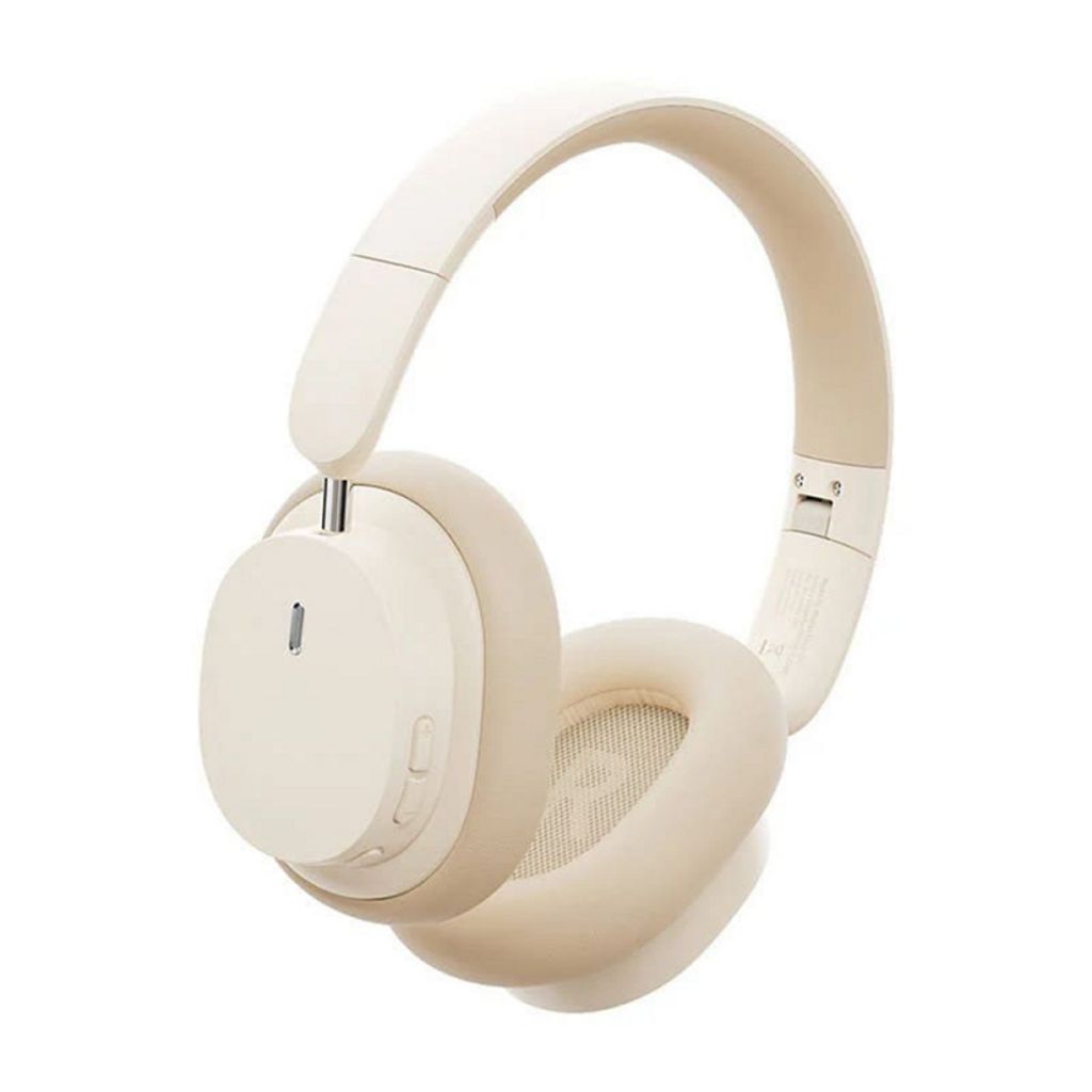 Baseus Bluetooth-kuulokkeet Over-Ear Bowie D05 - Kermanvalkoinen