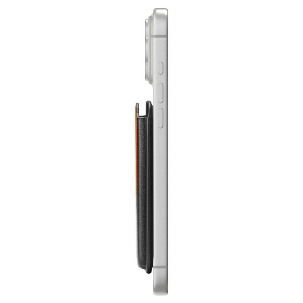 Spigen Valentinus MagFit+ Magnetisk Pung MagSafe – sort