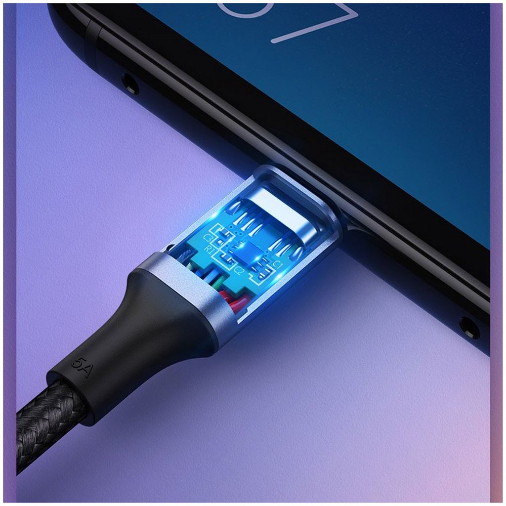 UGREEN US316 USB-C til USB-C kabel 100W – 1 m, grå