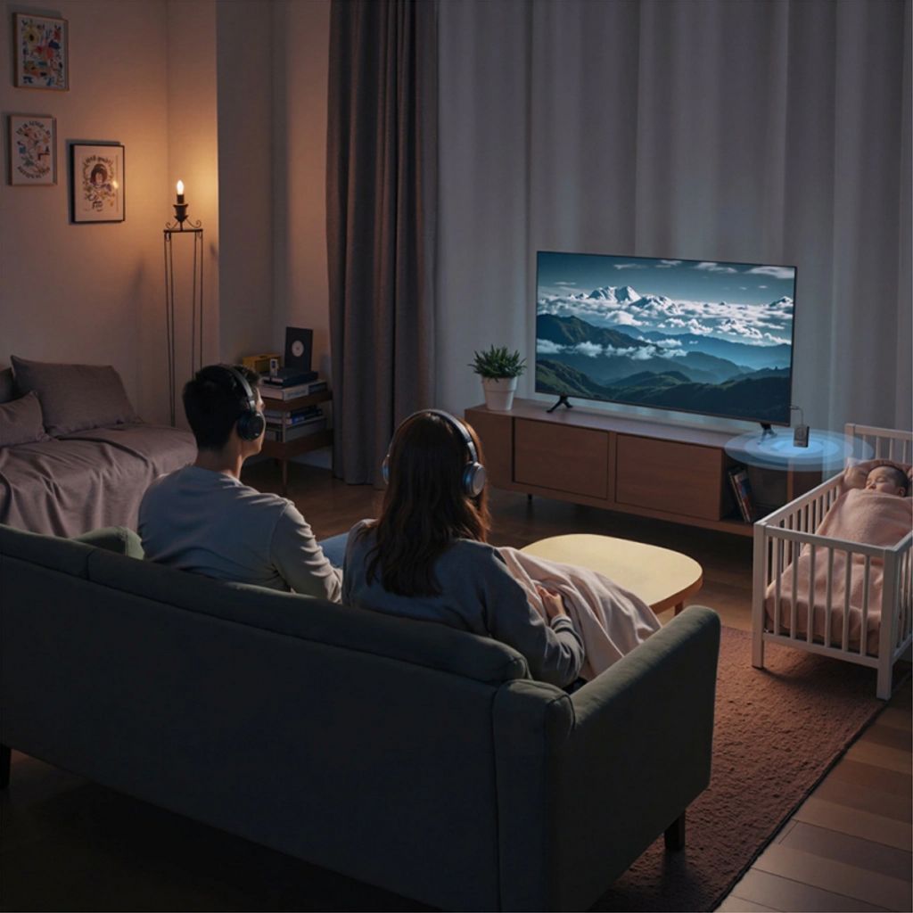 UGREEN BT305 Bluetooth-sändare med flygplansadapter – Svart