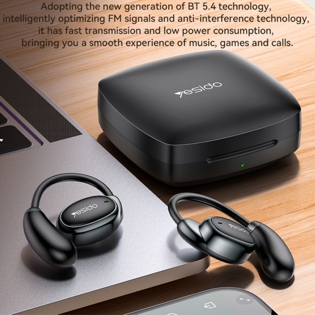 Yesido YSP19 Trådlösa Hörlurar Open-ear – vit