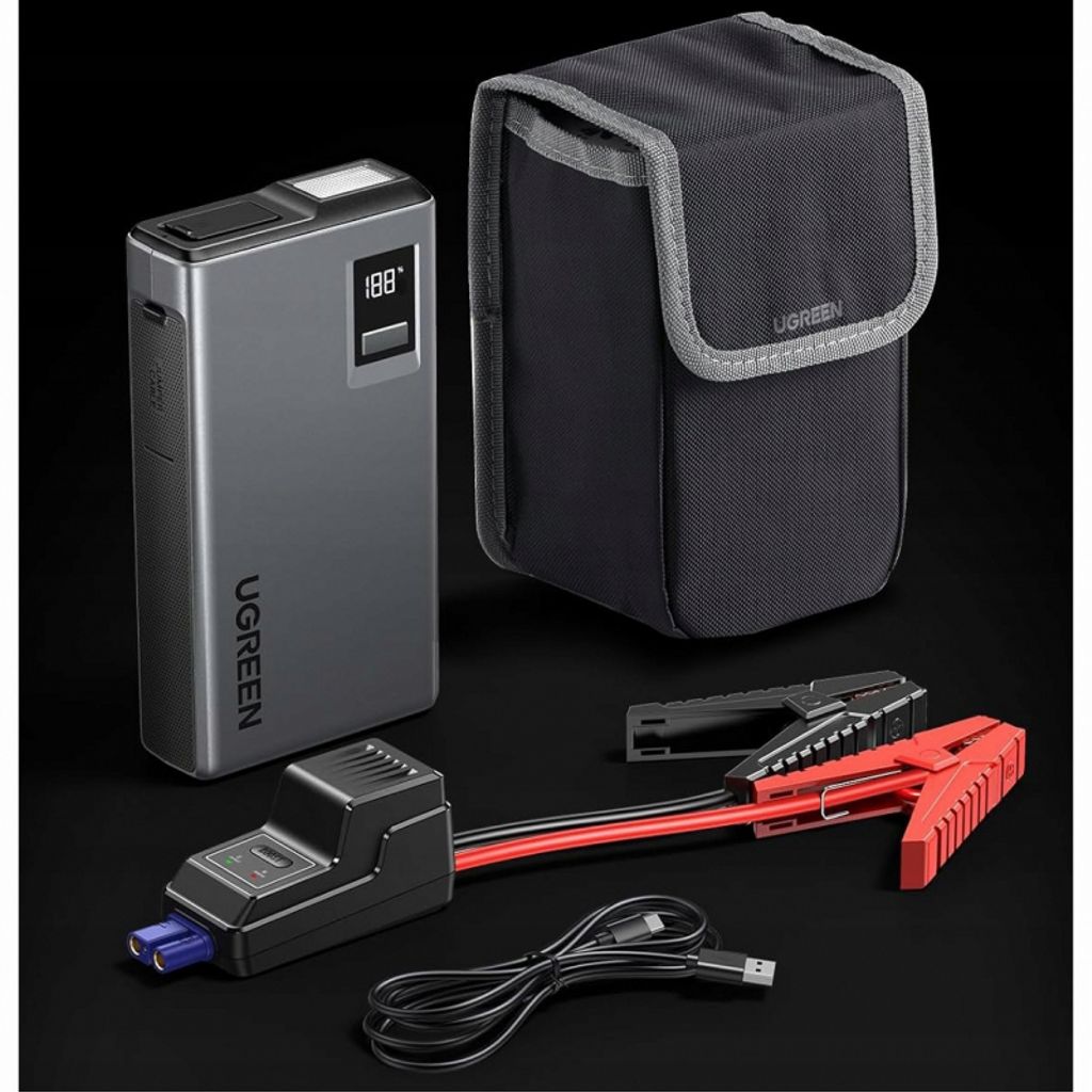 UGREEN ES702 Jumpstarter 1000A – Grå