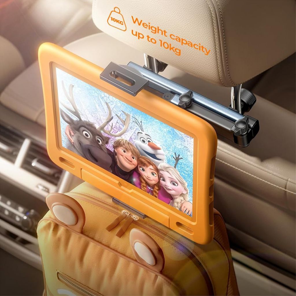 Lisen Bilholder til Tablet op til 12,9" - Sort