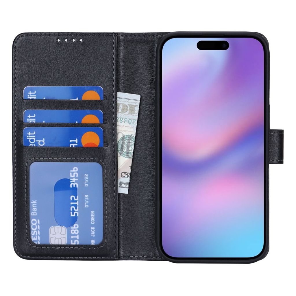 iPhone 17 Etui med Stativ - Sort
