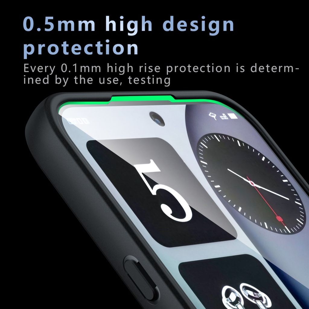 Nothing Phone (4a) Deksel TPU/Plast Støtsikker - Gjennomsiktig