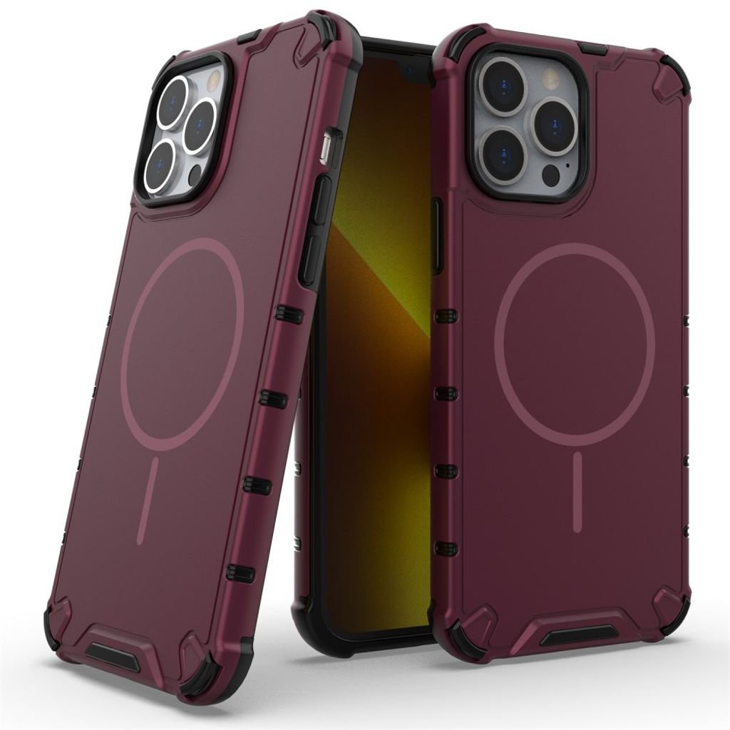iPhone 14 Pro Max MagSafe Cover Stødsikker - Lilla