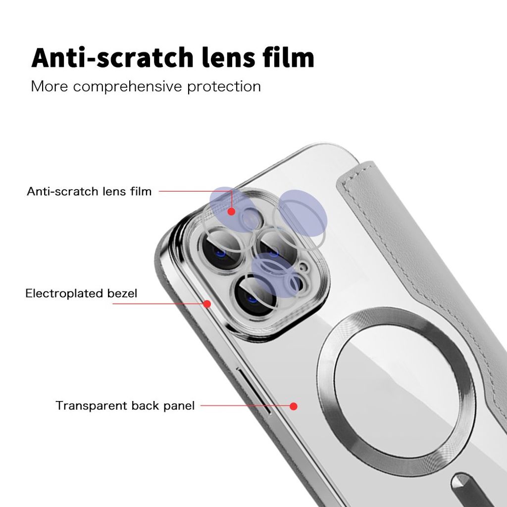 iPhone 12 Pro Etui med MagSafe - Sølv