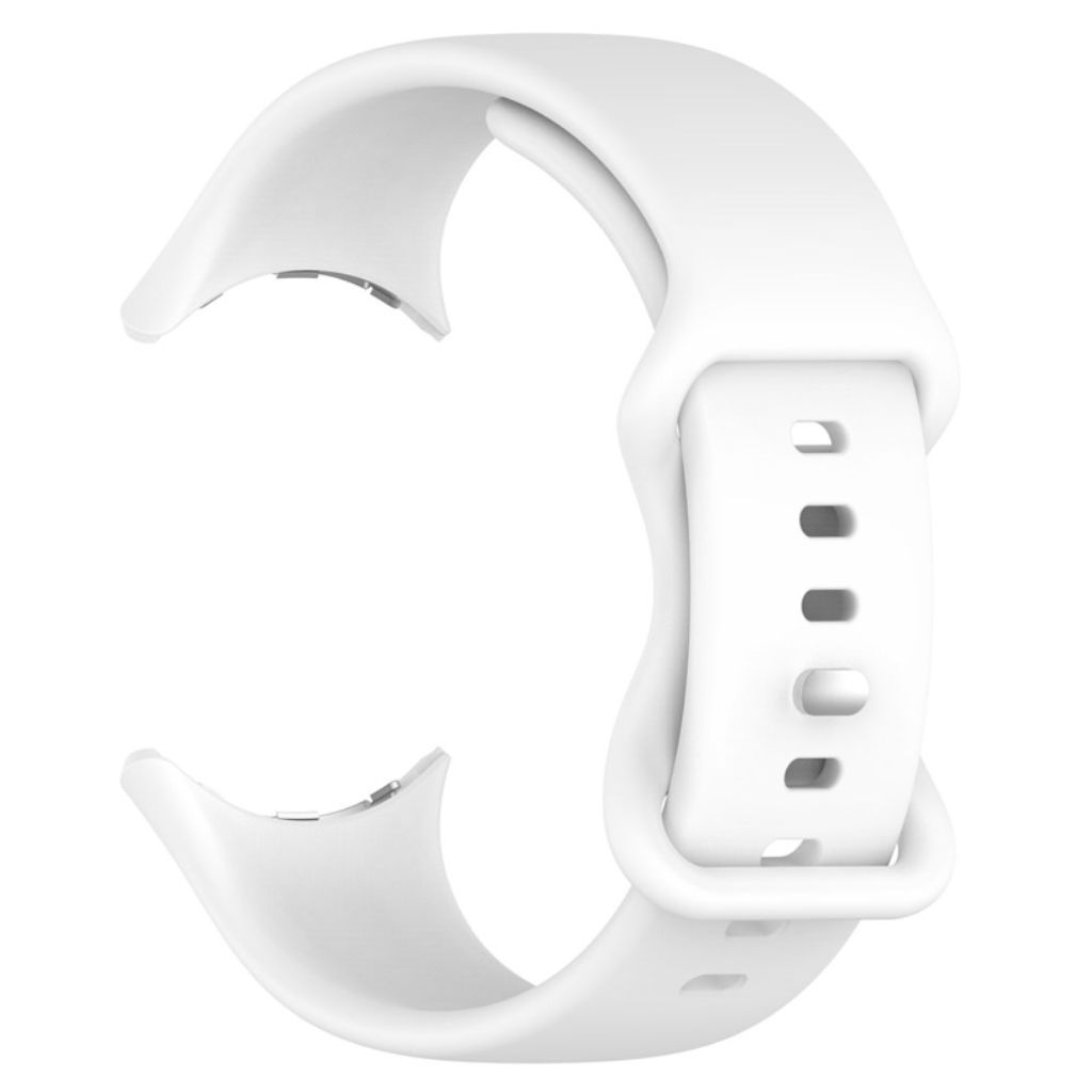 Google Pixel Watch 3 41 mm Kellonranneke, Silikoni - valkoinen