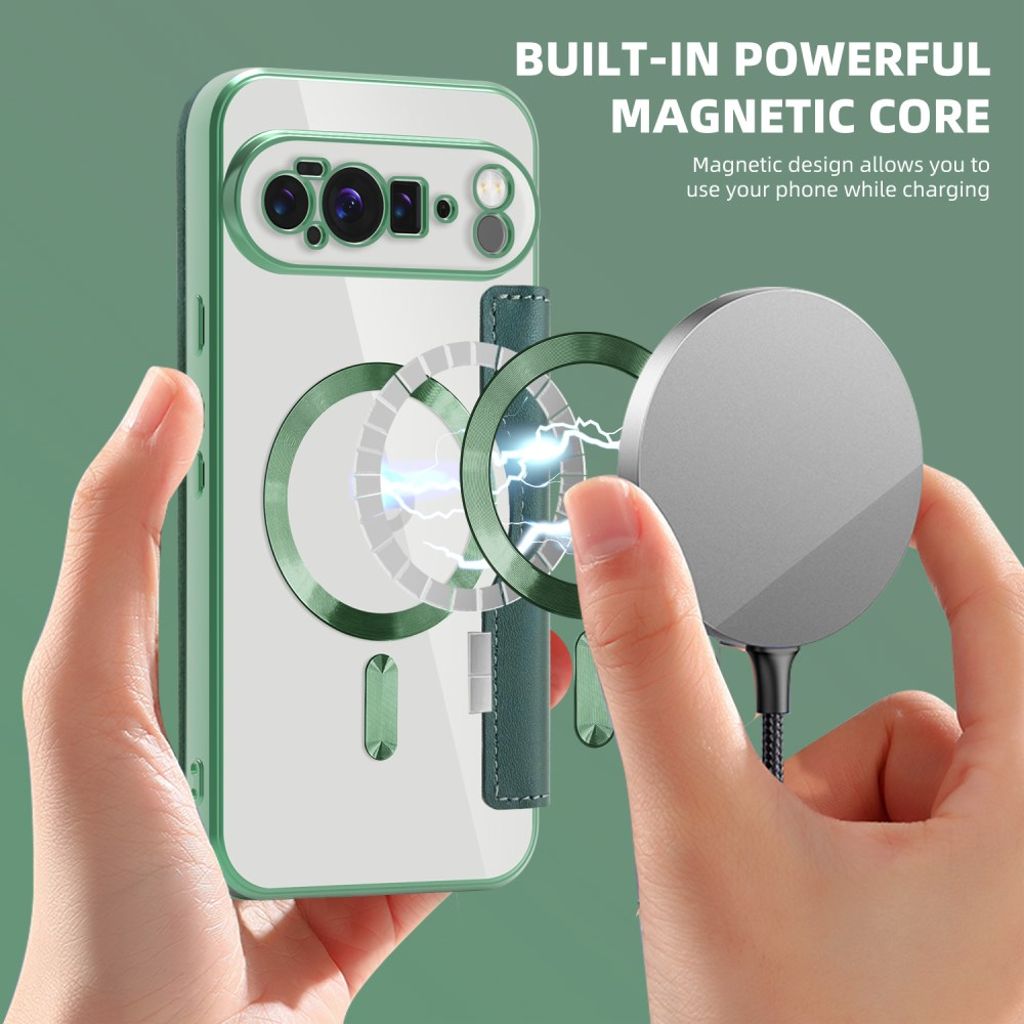 Google Pixel 10 Pro XL Fodral med MagSafe - Grön