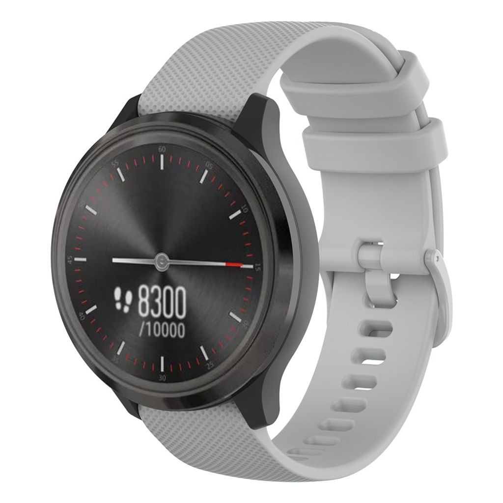 Garmin Vivomove 3S/Vivoactive 4S/GarminActive S Watch Band - Grey