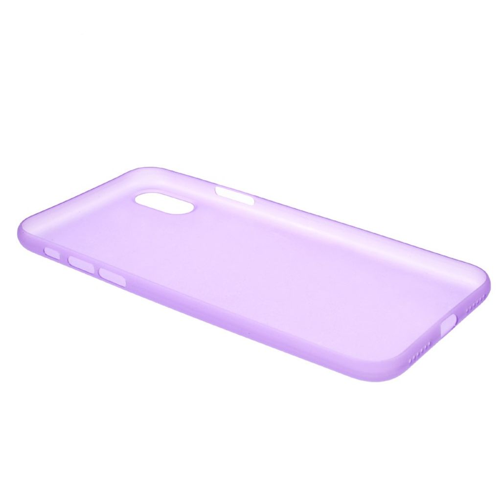 iPhone X/XS Kuori Ultra Ohut Muovi – Violetti