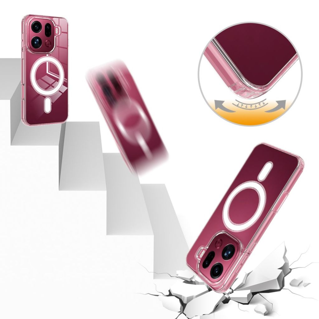 Oppo Find X9 Pro 5G MagSafe-skal - Transparent