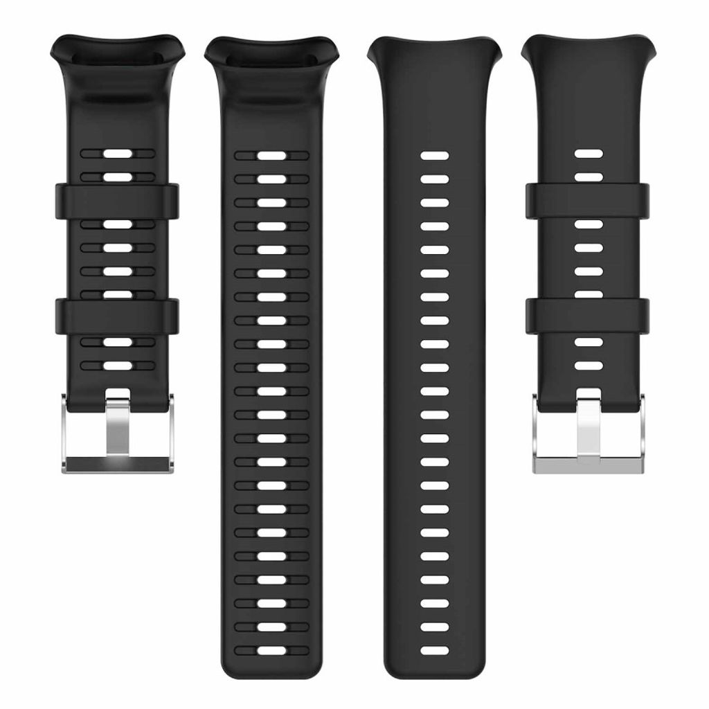 Polar Vantage V -kellon ranneke silikonilla – musta