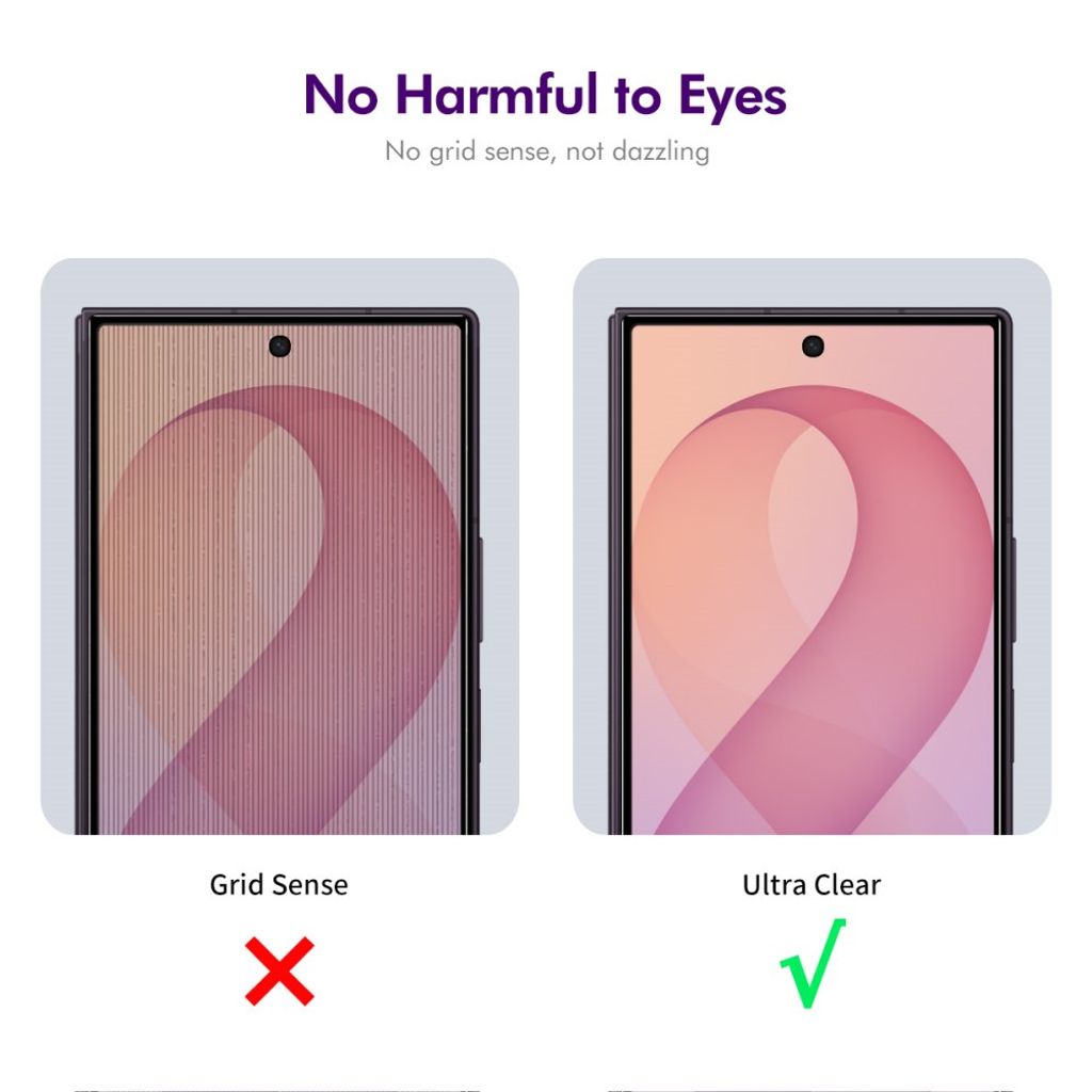 ENKAY HAT PRINCE Samsung Galaxy Z Flip8 Privacy Skärmskydd - Svart