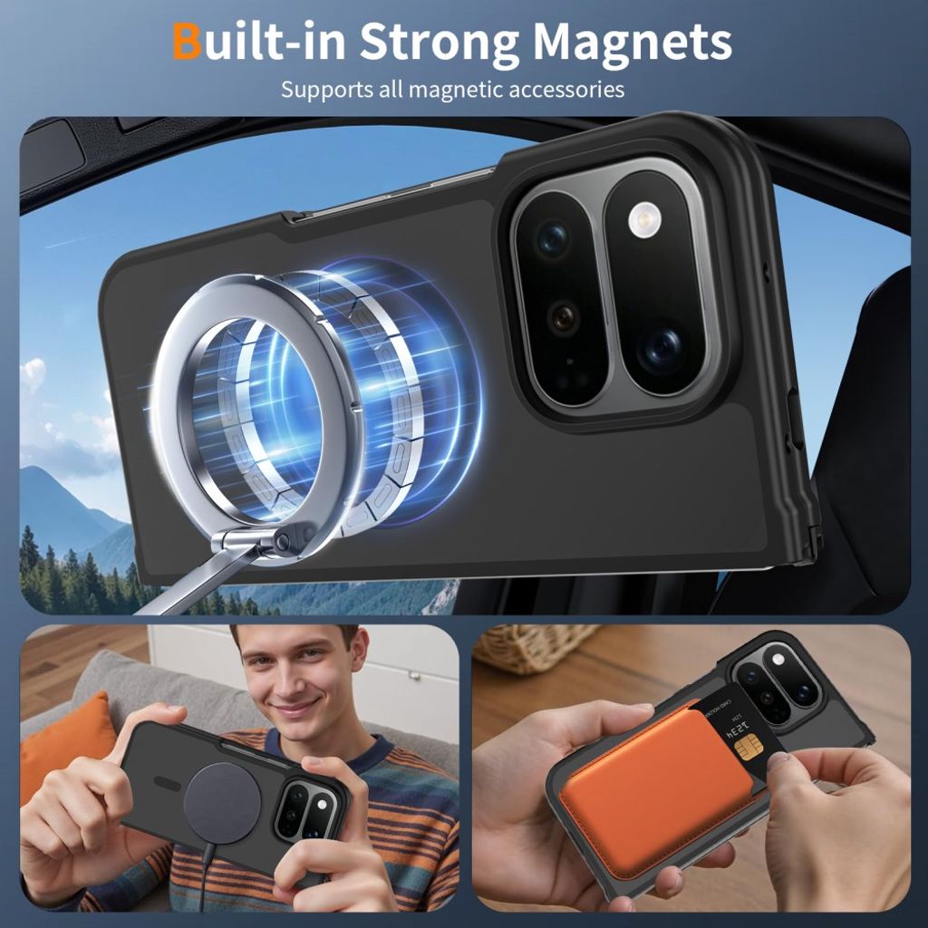 Google Pixel 11 Pro Fold MagSafe Skal - Svart