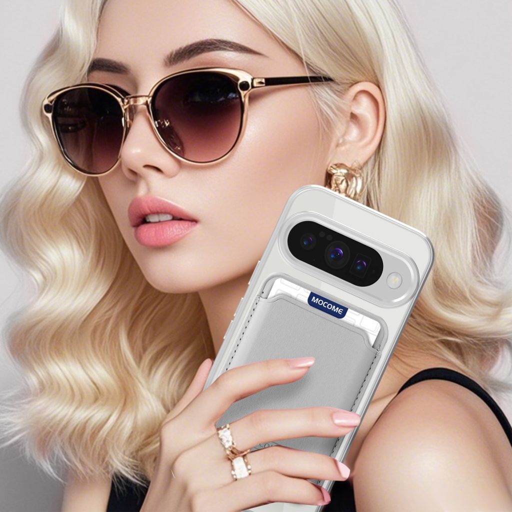 Google Pixel 10 / 10 Pro Case with Wallet - Gray