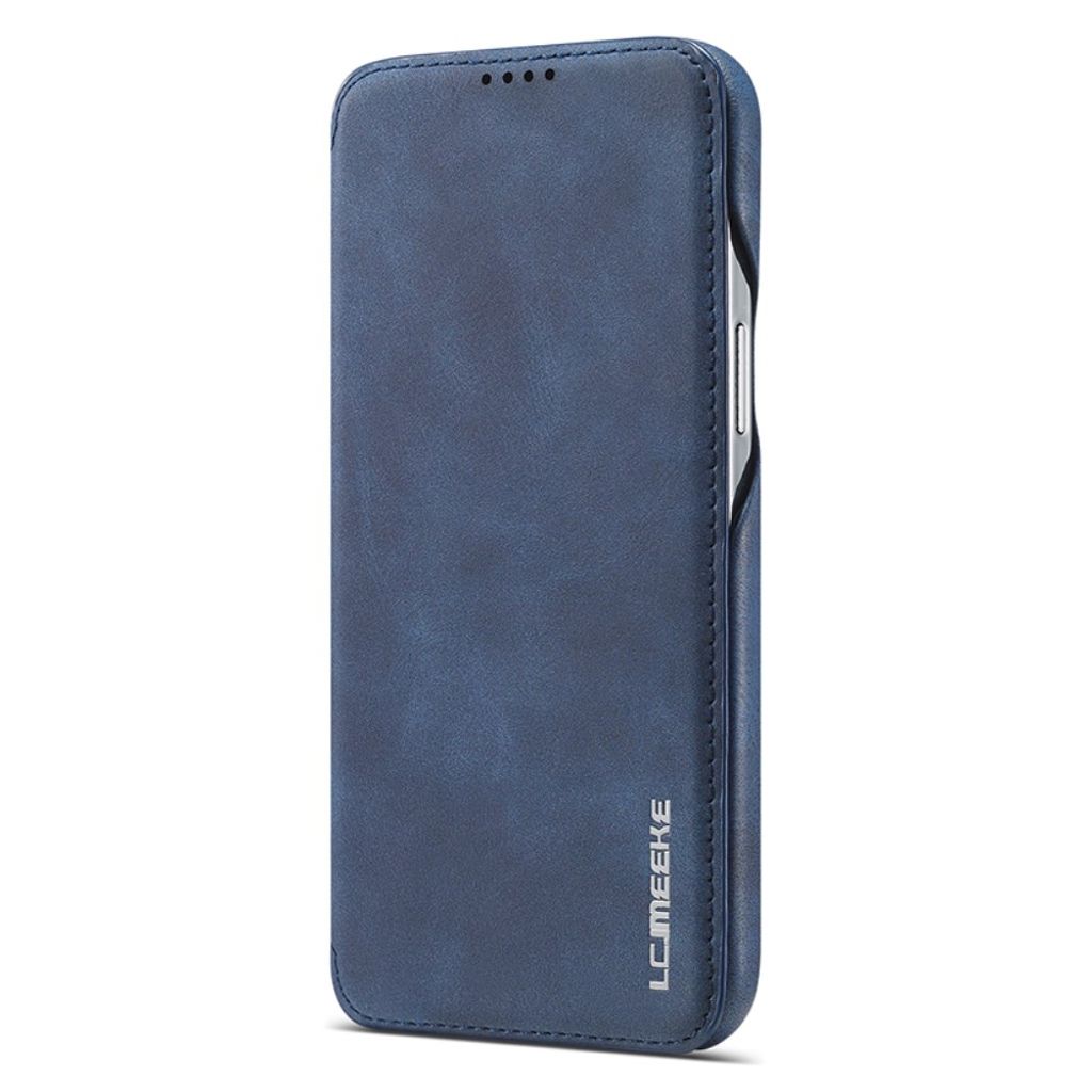 LC.IMEEKE iPhone 15 Plus Kotelo Jalusta - Sininen