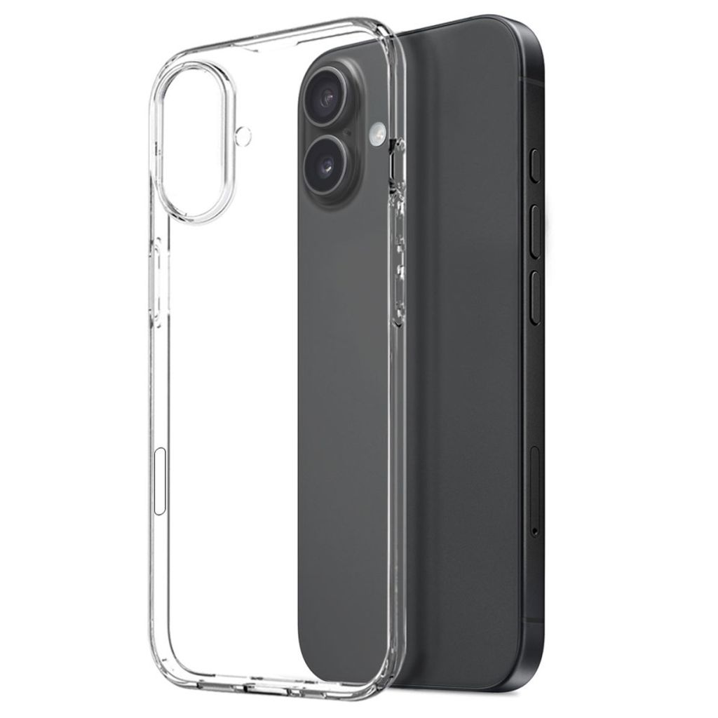 NORTHJO iPhone 17 Kuori & Näytönsuoja - Läpinäkyvä