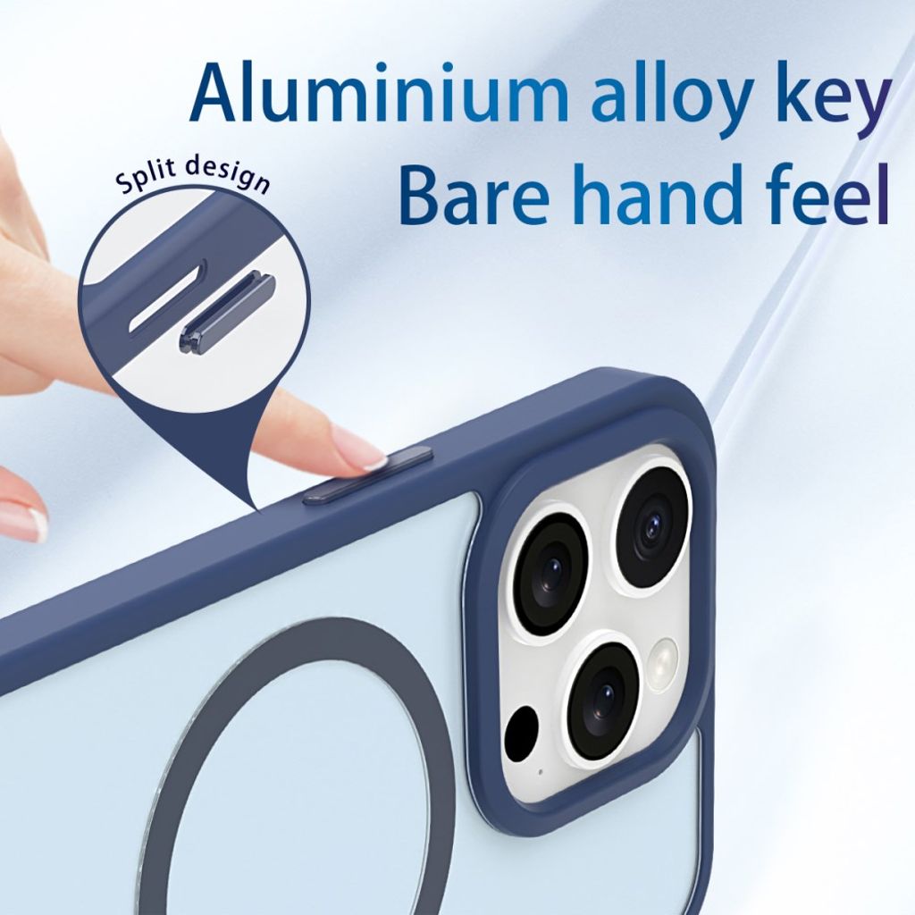 iPhone 15 Pro Skal MagSafe-kompatibel - Röd