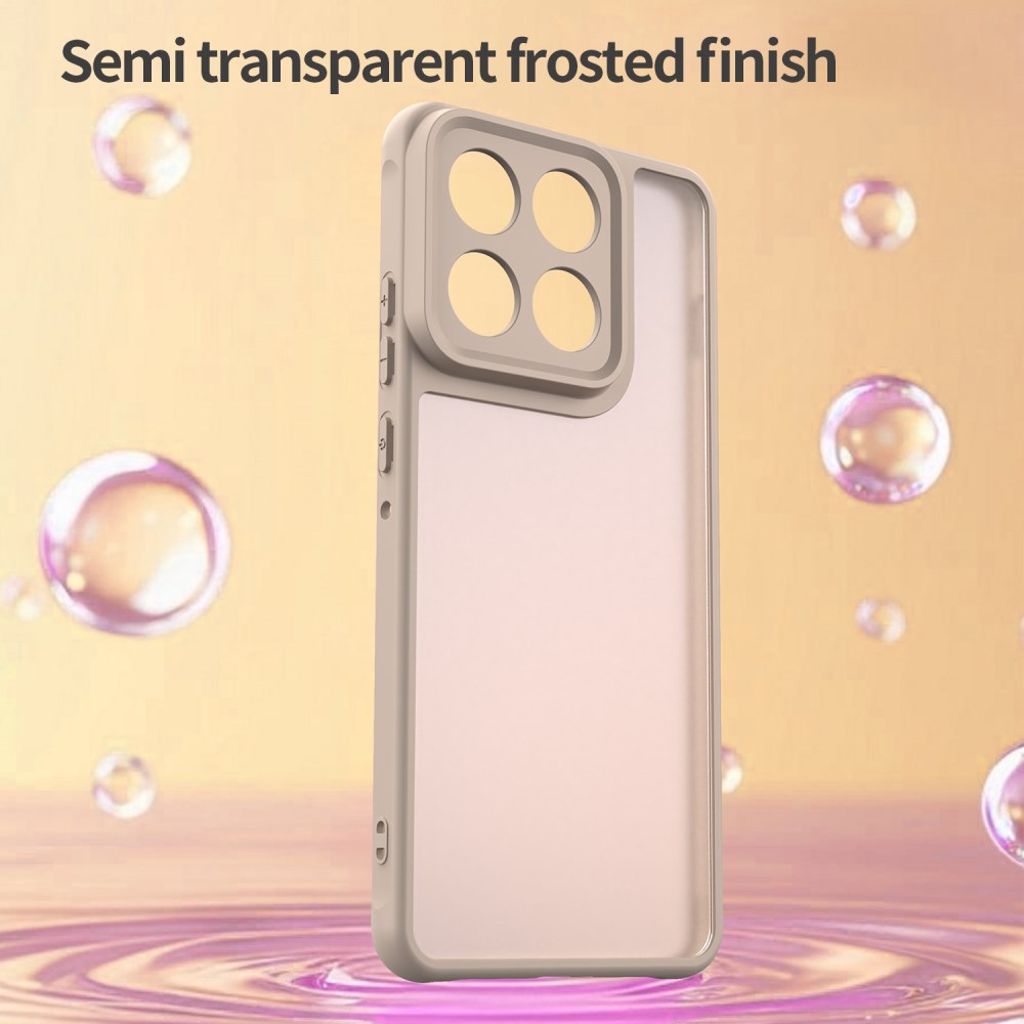 Motorola Edge 70 5G Case Drop Proof Hybrid Frosted - Orange