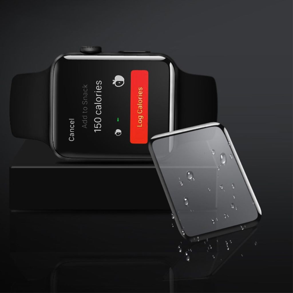 Apple Watch Series 4 Skjermbeskytter Herdet Glass 40mm - Gjennomsiktig