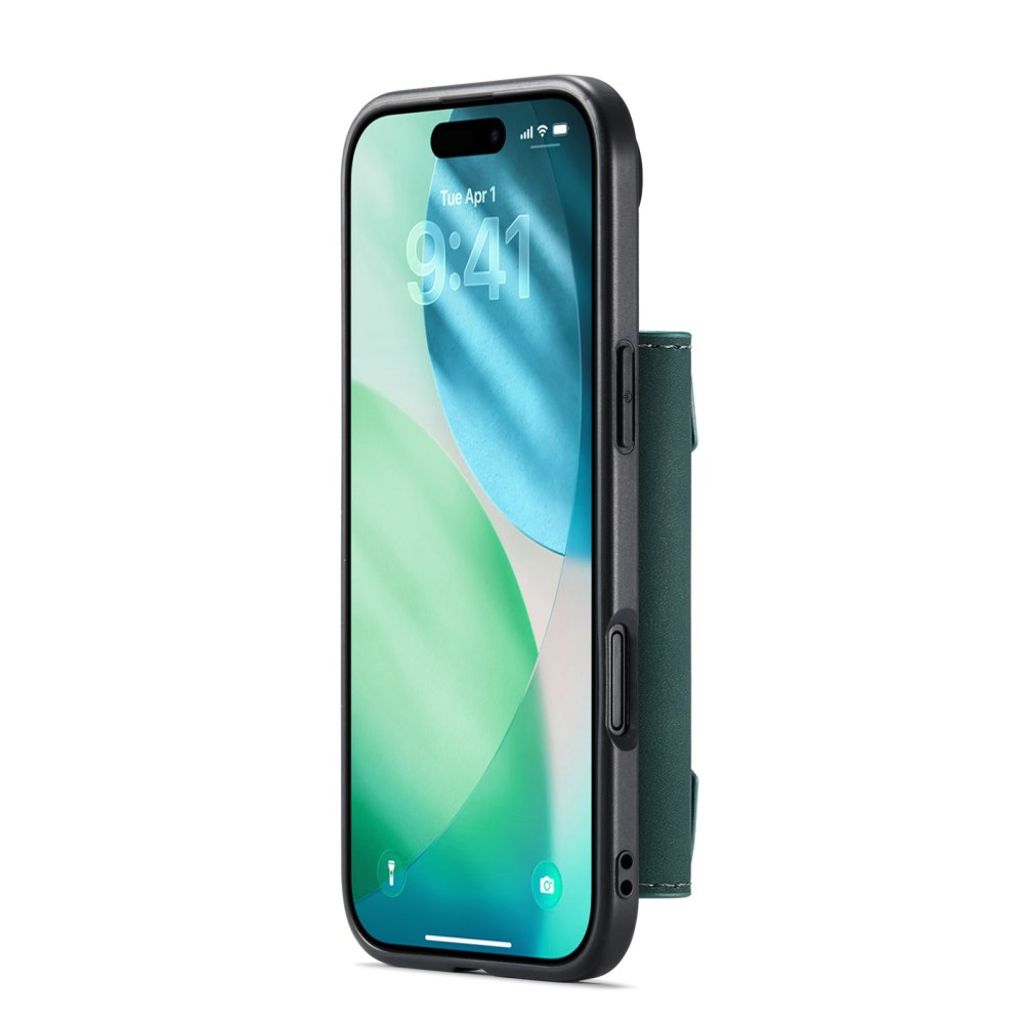 DG.MING iPhone Air Cover med Pung - Grøn