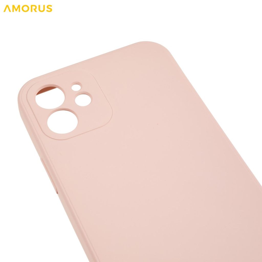 AMORUS iPhone 12 TPU Skal - Rosa