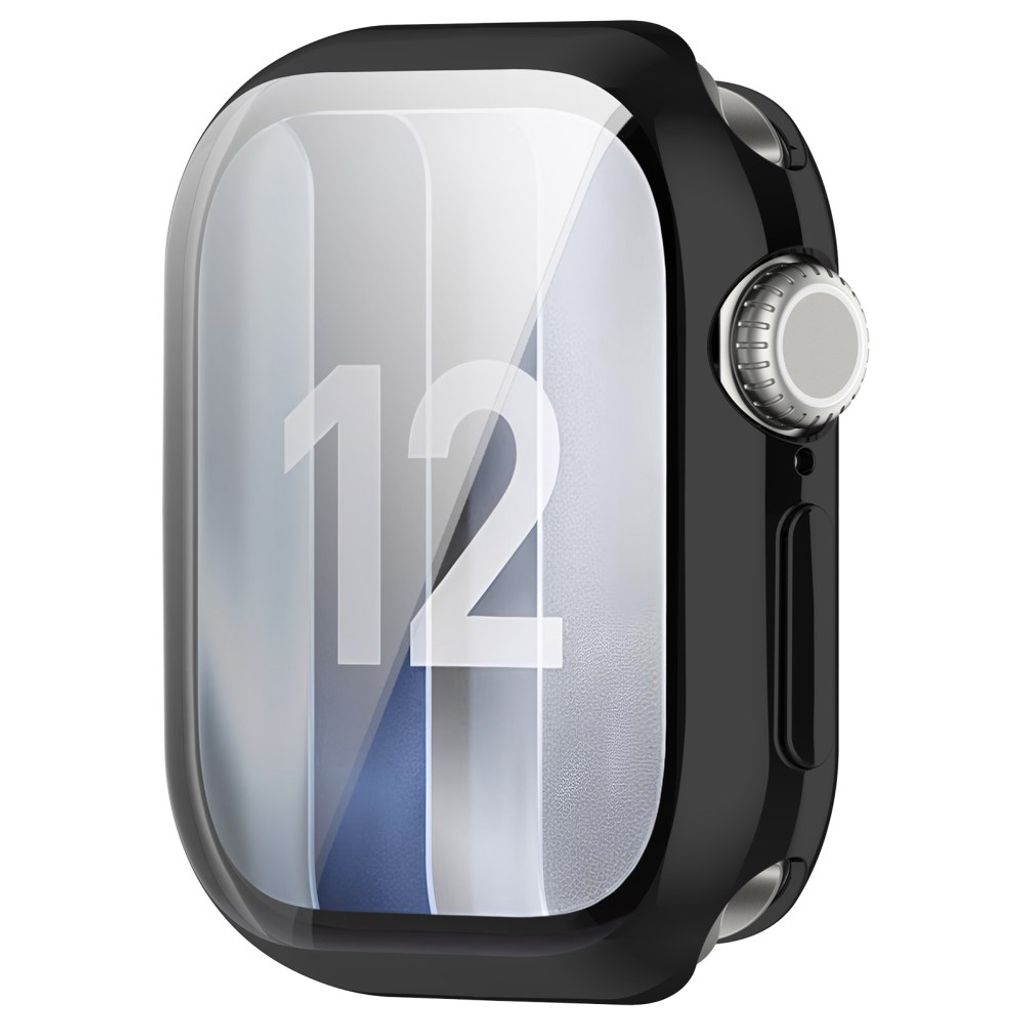 Apple Watch 12 46mm Heldekkende deksel - Svart