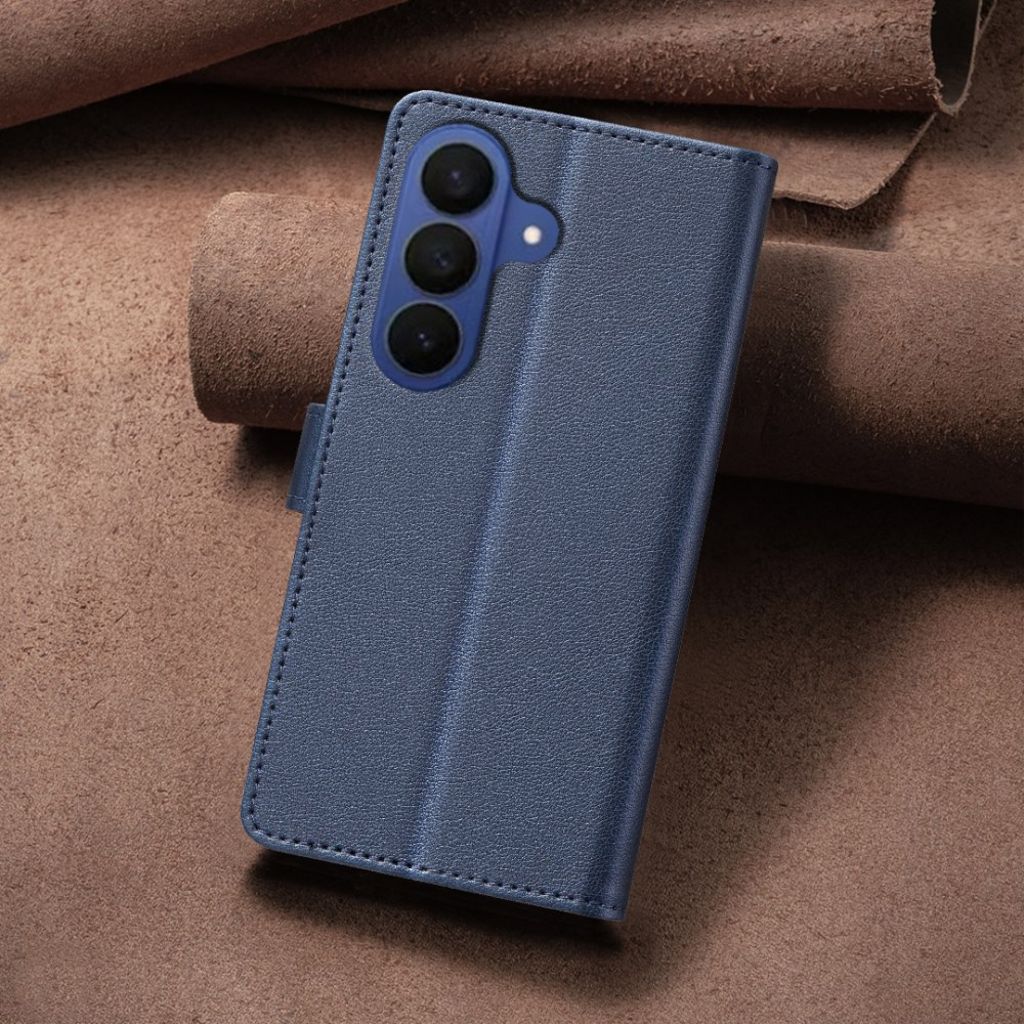 Samsung Galaxy A37 5G Plånboksfodral RFID-blockerande BINFEN COLOR BF32 - Blå