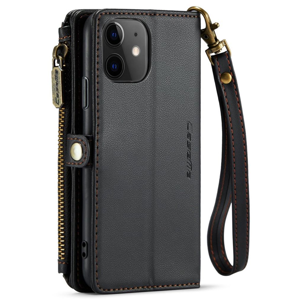 CASEME iPhone 11 Kotelo 10 Korttipaikka - Musta