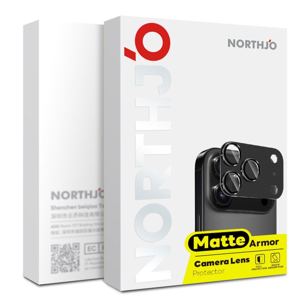 NORTHJO iPhone 17 Pro Max Lens protector - Blue