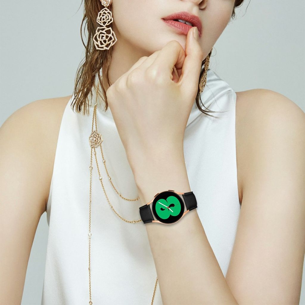 Garmin D2 Air X10/Venu/Approach S40 etc. Watch Strap Genuine Leather – Black