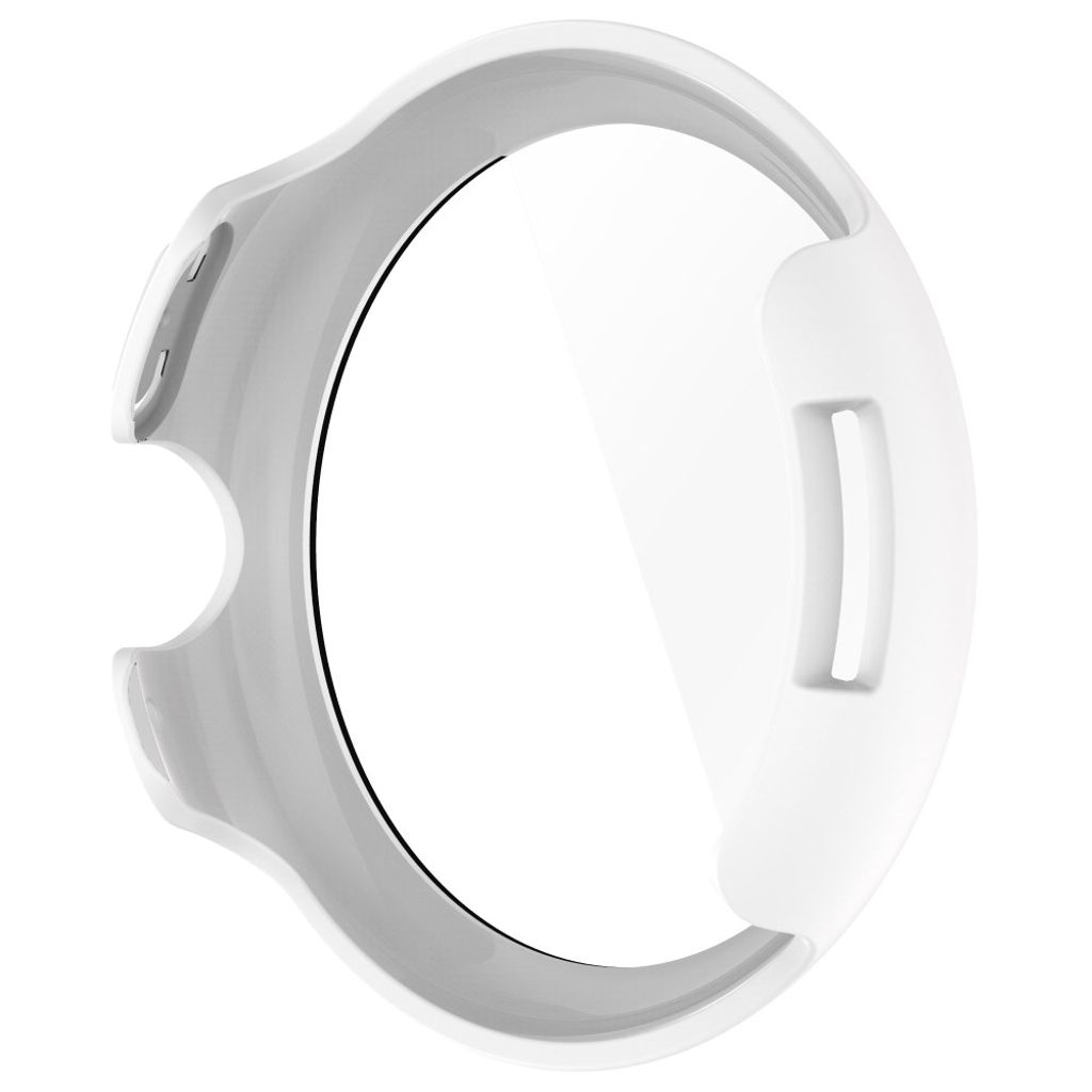Google Pixel Watch 3 45 mmKuori, Näytönsuoja - valkoinen