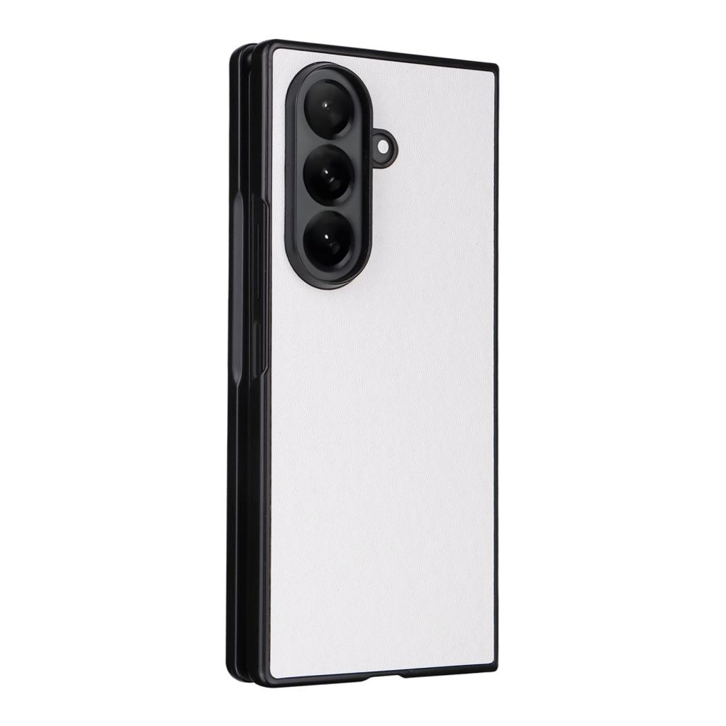 Samsung Galaxy Z Fold7 5G Skal i PU-läder - Vit