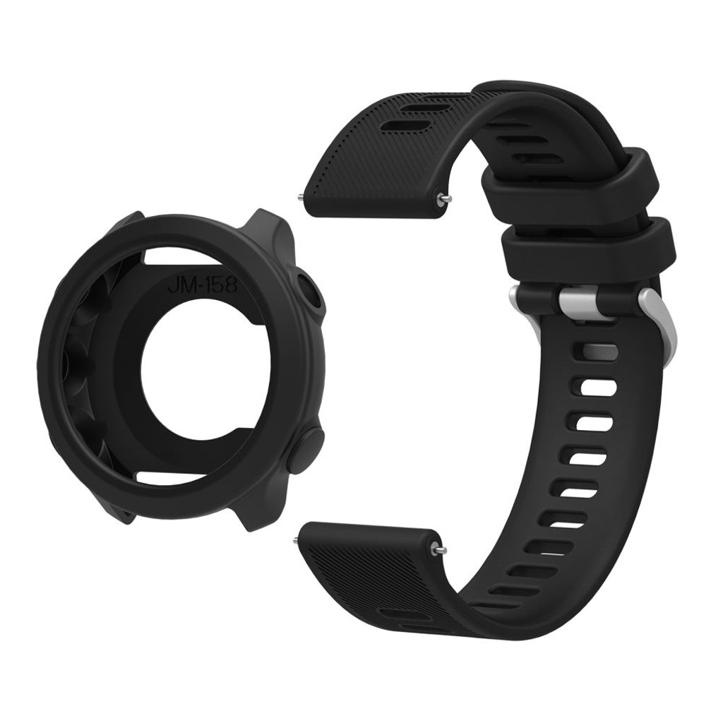Garmin Forerunner 158 Klokkereim med Deksel - Svart