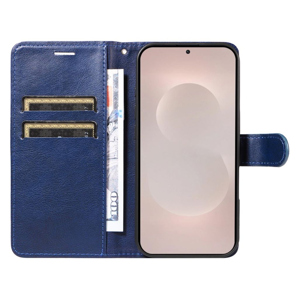 Samsung Galaxy S26 Edge Etui med Bærestrop - Blå