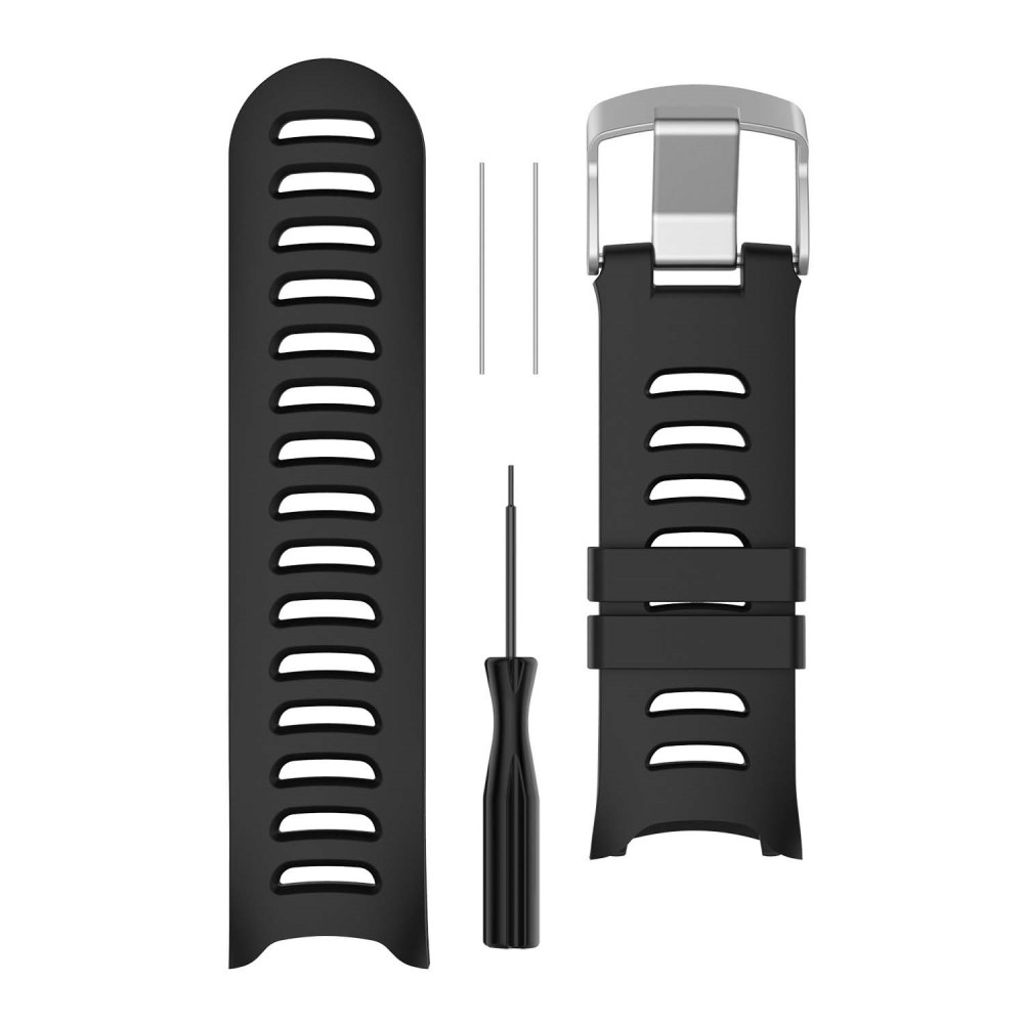 Garmin Forerunner 610 Klockarmband i silikon - Svart