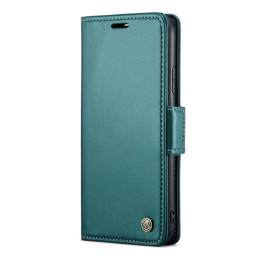 CASEME iPhone XS Max Pungetui med RFID og 3 Kortplads – Grøn