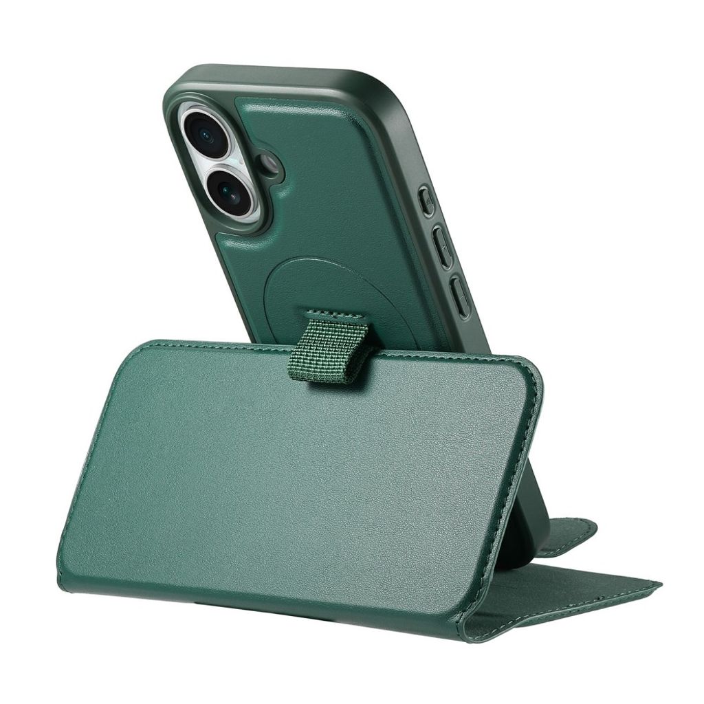 CASENEO iPhone 16 Cover with Stand - Green