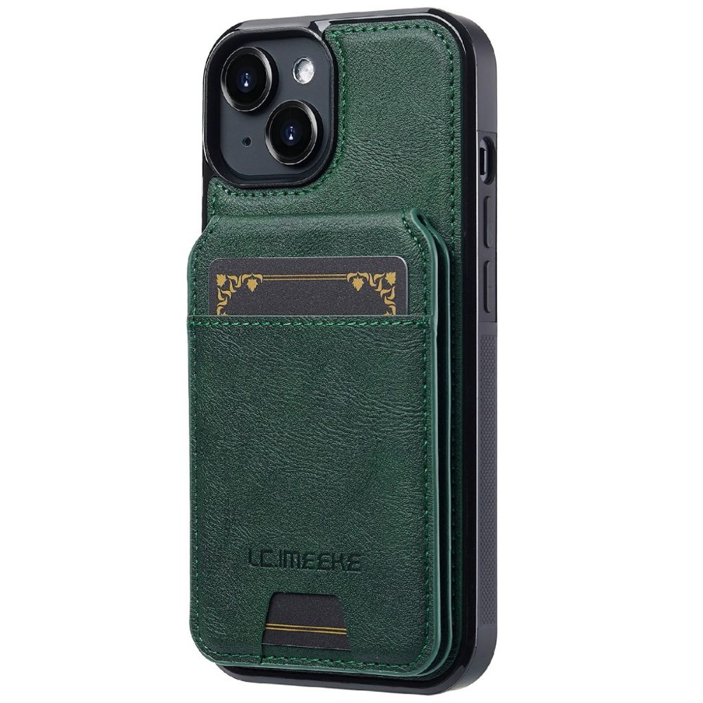 LC.IMEEKE iPhone 15 Plus Kuori MagSafe - Vihreä