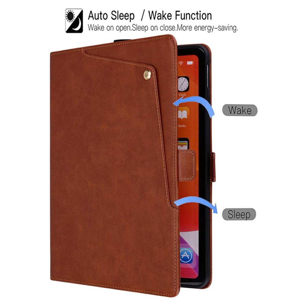 Flip Cover til OnePlus Pad 4/3 Pro/2 Pro Oppo Pad 5 Pro/4 Pro – Brun