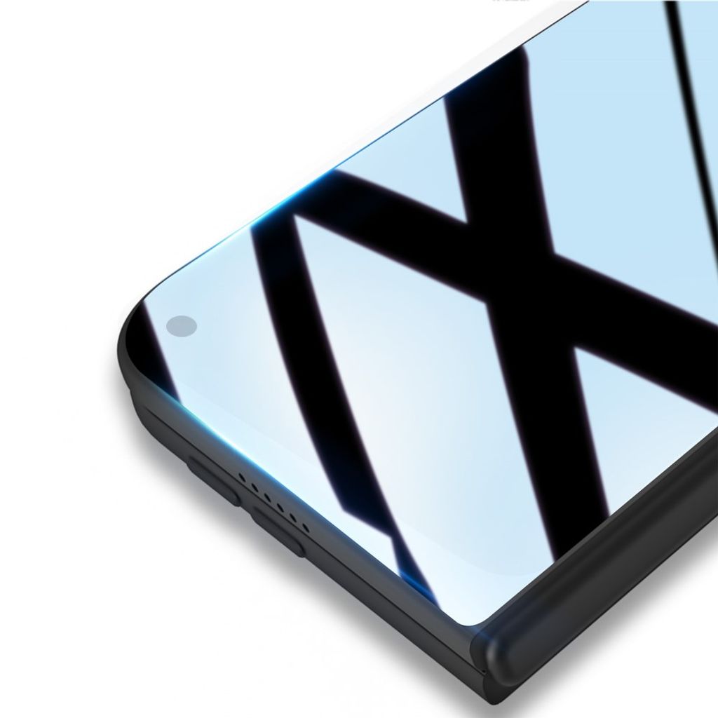 DUX DUCIS iPhone Fold Skjermbeskytter Aluminiumsilikatglass - Svart