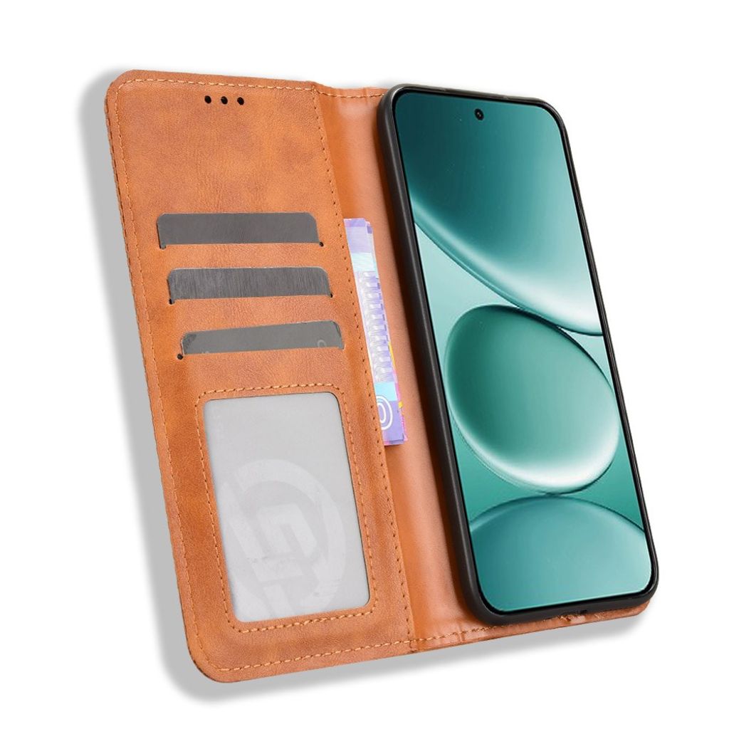 Xiaomi Redmi Note 15 ProPlus 5G Wallet cover - Brown