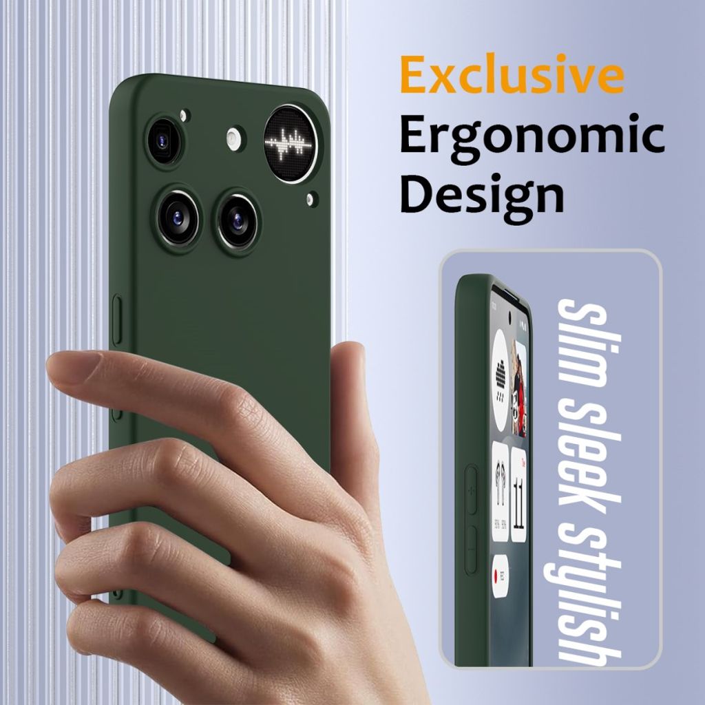 Nothing Phone (3) 5G MagSafe Silicone Case - Dark Green