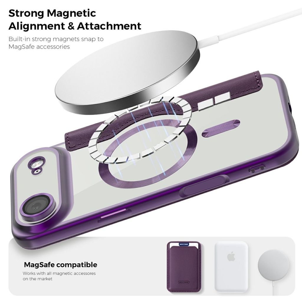 iPhone Air MagSafe Cover - Purple