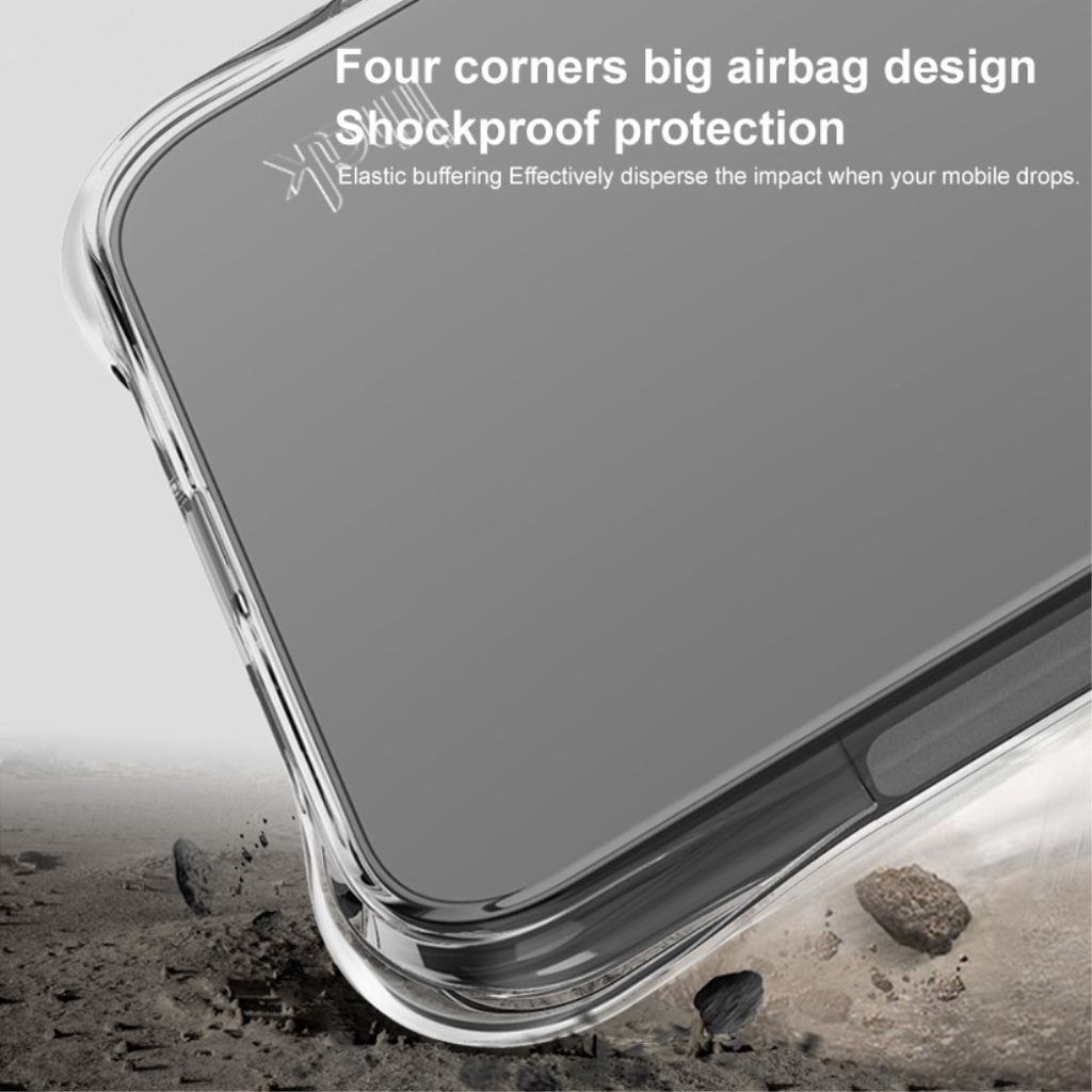 IMAK Motorola Moto G05 4G Skal Stötdämpande kanter – Transparent