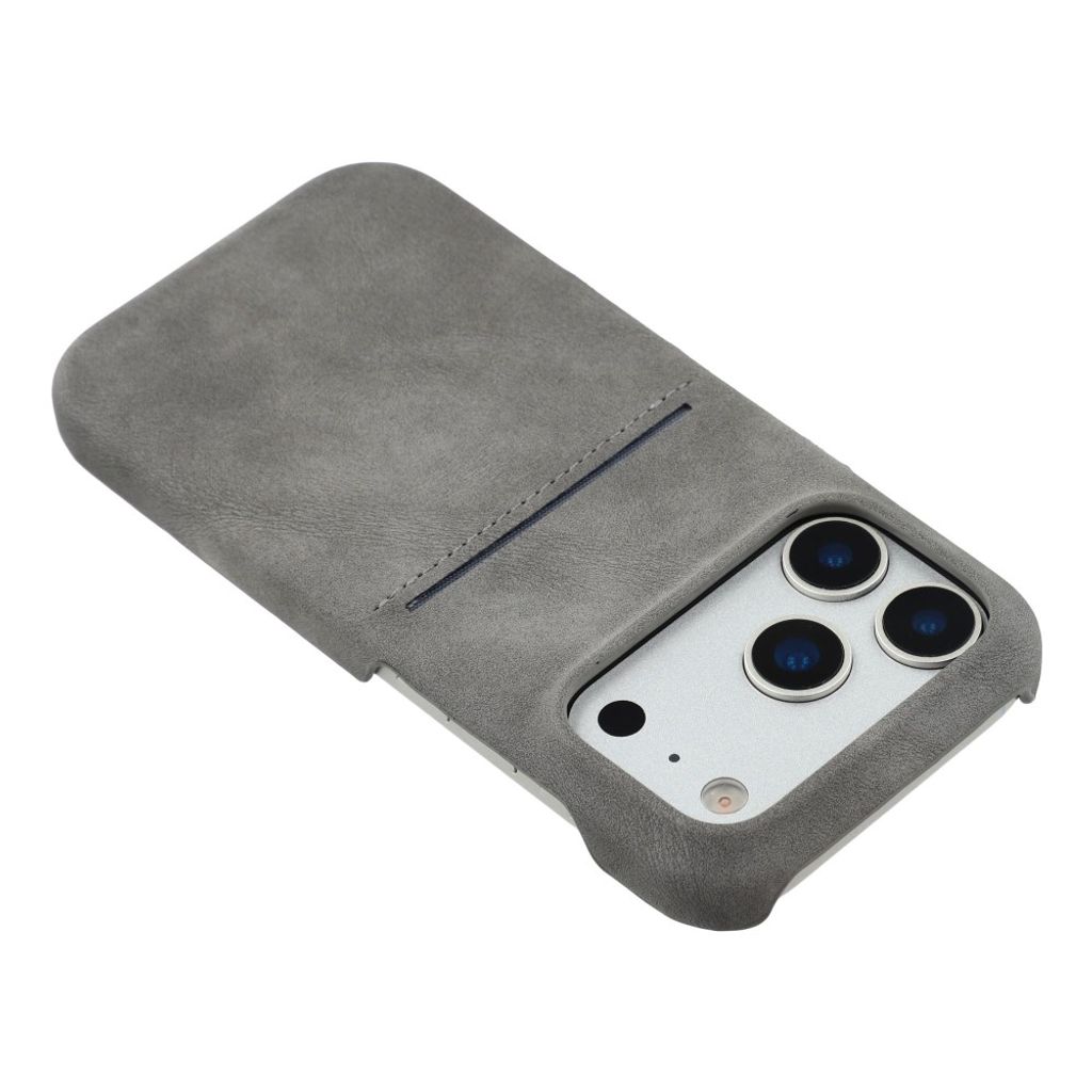 iPhone 18 Pro Max/17 Pro Max Skal med Korthållare - Grå