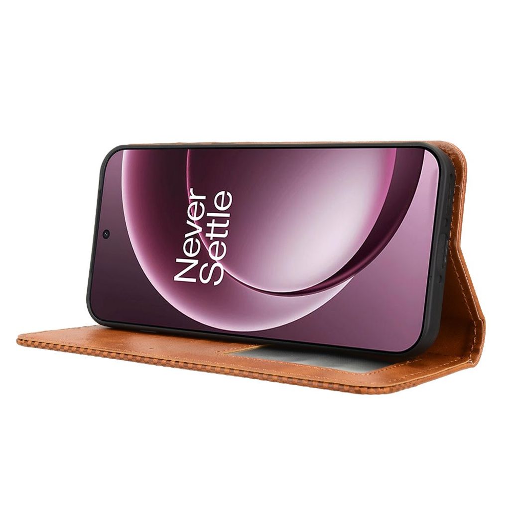 OnePlus 15 5G Wallet Cover - Brown